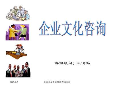 企业文化管理咨询项目建议PPT