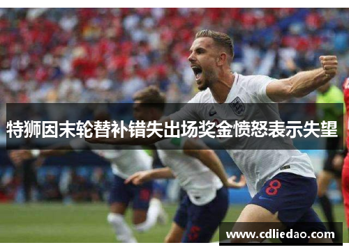特狮因末轮替补错失出场奖金愤怒表示失望 